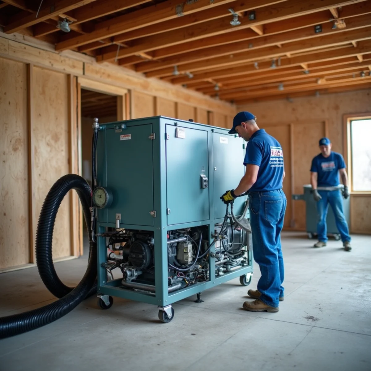 Completed Basement Flooding & Water Damage Response installation by Westport Pro Plumbing