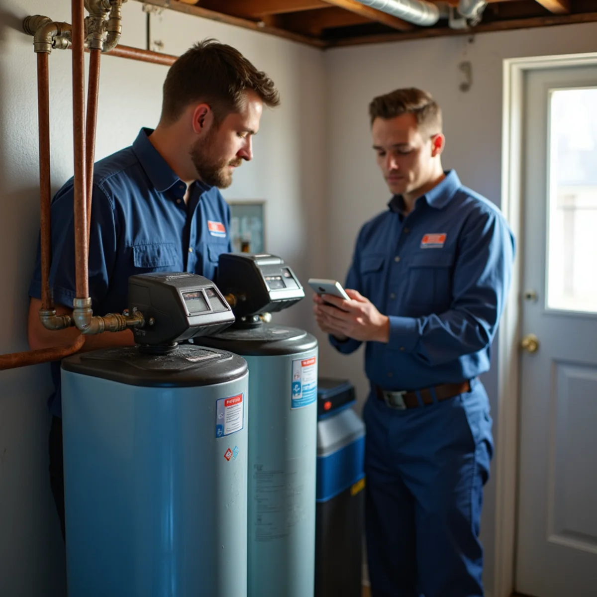Whole-house water filtration and water softener system in Westport CT