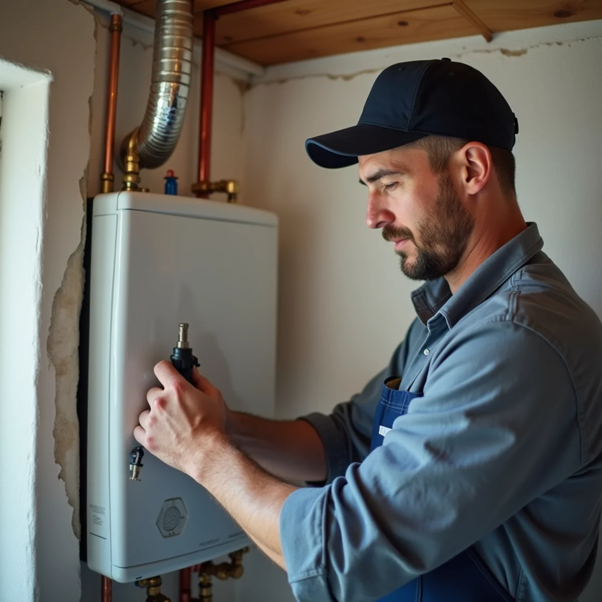 Master plumber diagnostic inspection for Water Heater Repair & Installation in Westport CT